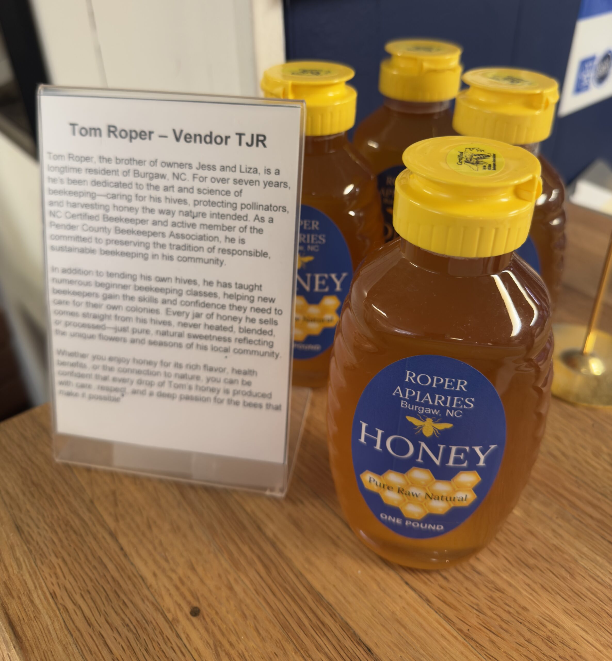 Tom Roper honey